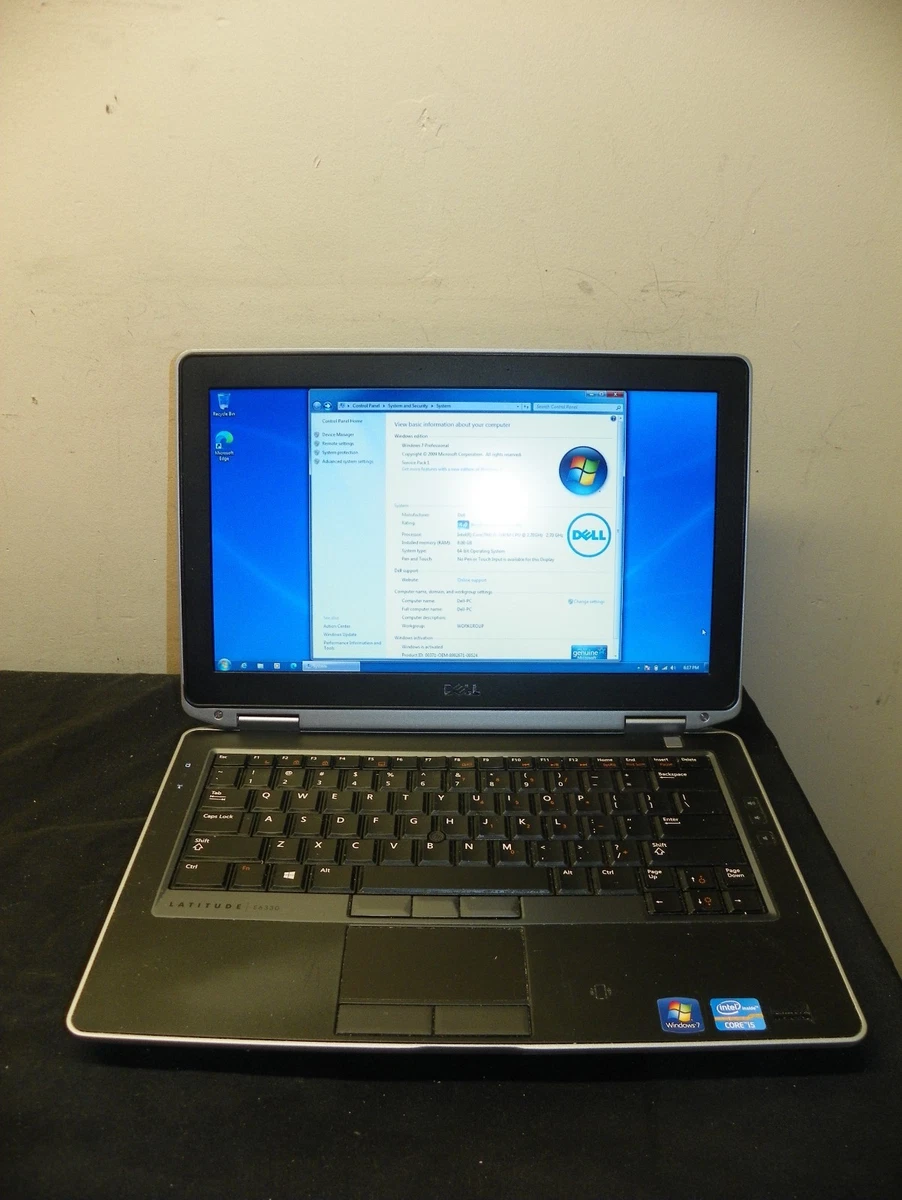 Dell Windows 7 Intel Core i5 3rd Gen. PC Laptops & Netbooks for
