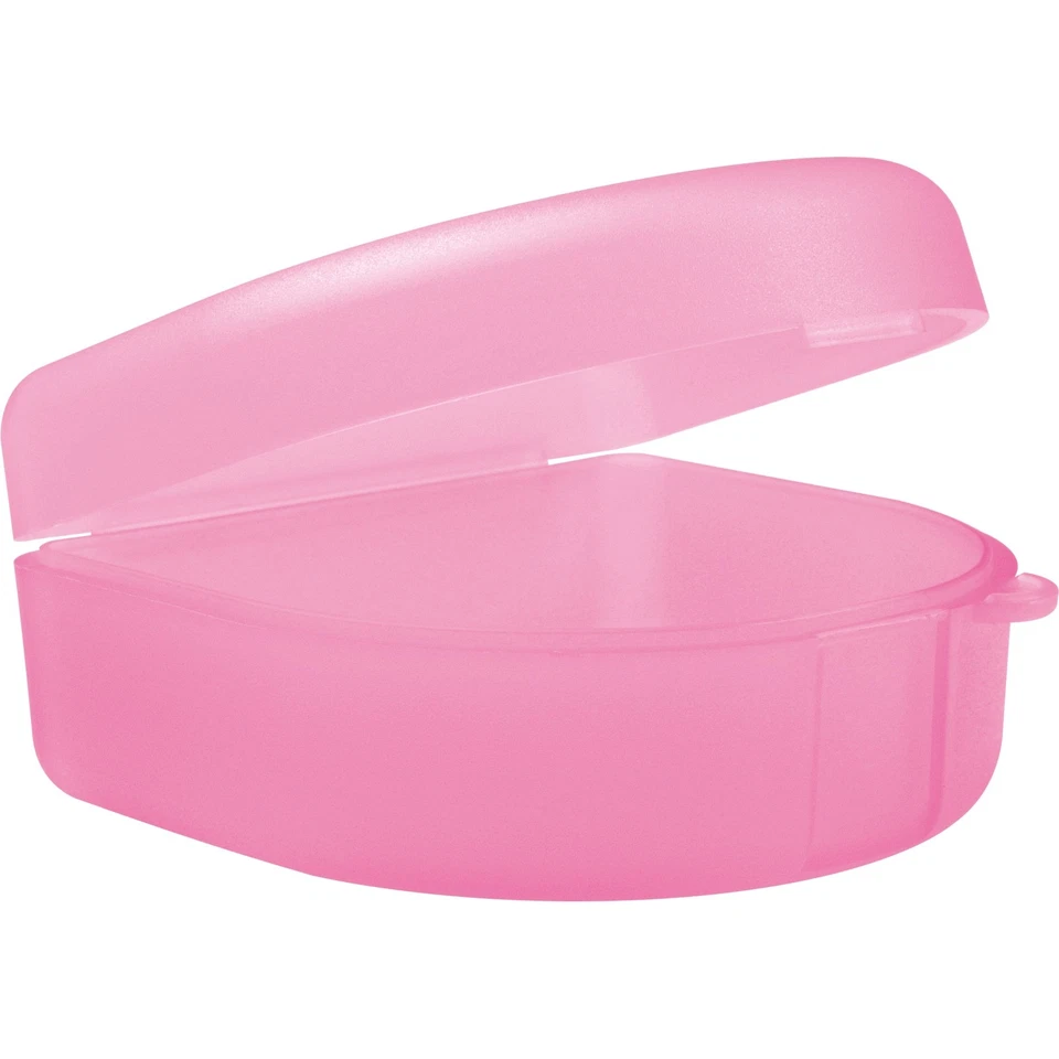 WELLSAMED GMBH wellsamed Zahnspangendose Spangendose Dentobox pink 1 Stück