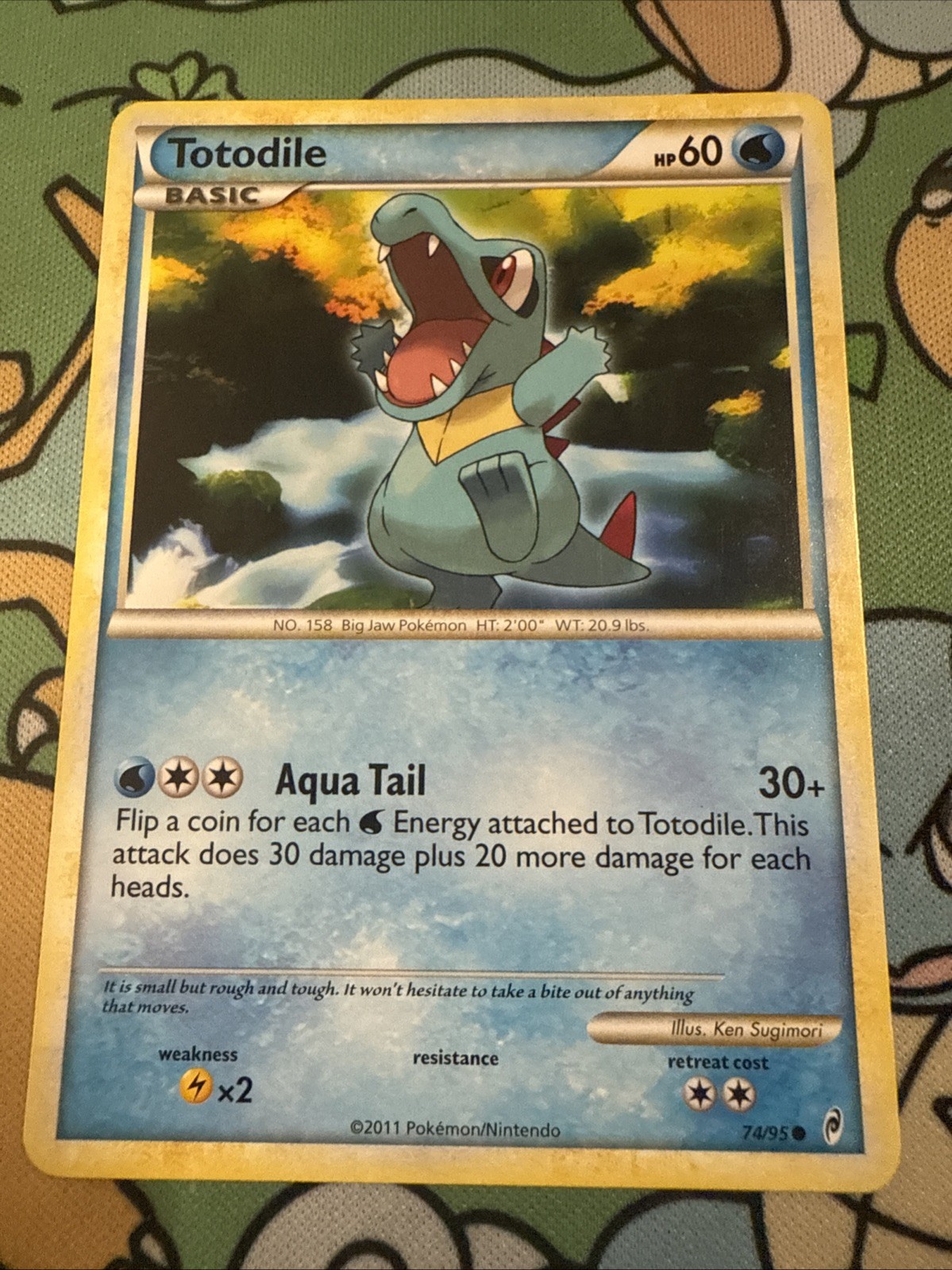 Totodile 74/95 Call of Legends Regular