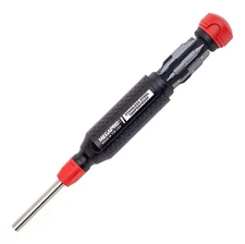 Tamperproof 15 in 1 Multi Bit Screwdriver Black/Red