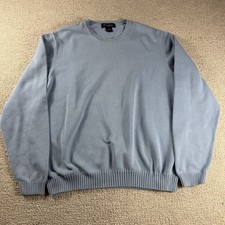Brooks Brothers Pima Cotton Long Sleeve Sweater Blue Men  s Size Large