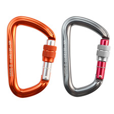 35KN Heavy Duty Locking Carabiner Clip Rock Climbing Hook Big Tree Rigging Swing