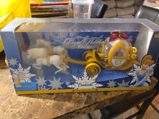 Toy- Walt Disney- Cinderella- Carriage With 2 Horses. Brand New In Box.  Enjoy. 
