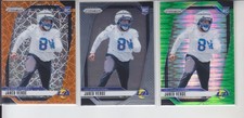 3 - 2024 Prizm JARED VERSE RC Base, Orange Lazer, Green Pulsar Rams #341