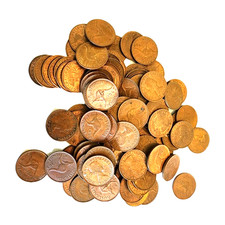 1960 Pennies Penny Coin Australian King George Circulated