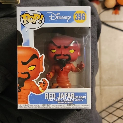 Funko Pop! Vinyl Disney Red Jafar (as Genie) Aladdin #356 Animation Figure