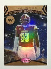 2024 Panini Certified Jonathan Allen #13 Certified Stars Bronze Mirror/299