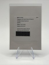 2025 Panini National Treasures TRAVIS HUNTER COLOSSAL Patch SIGNATURES Auto /49