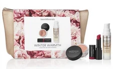 NIB Bare Minerals Winter Warmth 3 Piece Gift Set In Makeup Bag