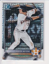 2025 Bowman Chrome Draft Mega Box Mojo Refractor #BDC2 Xavier Neyens