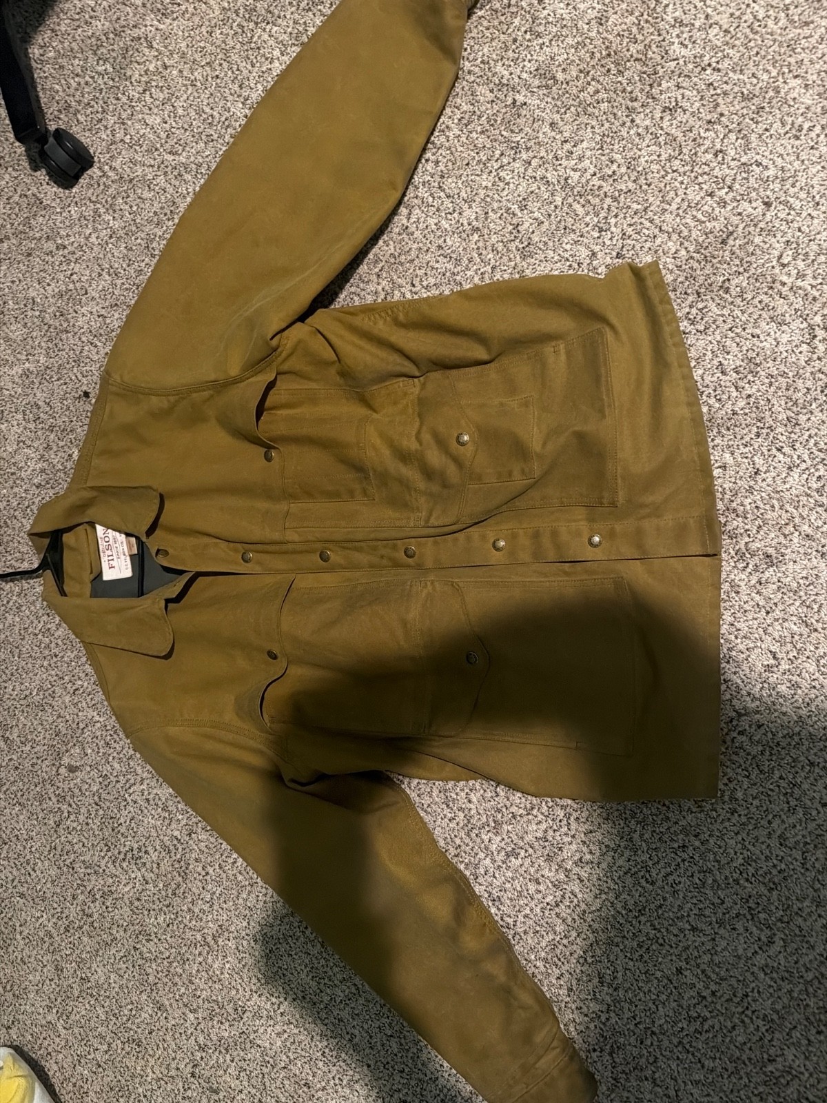 Filson lined Tin cloth Cruiser XL used