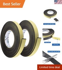 66ft Soundproofing Foam Grip Tape - 2mm Thick Gasket for Car & Window Insulation