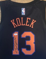 Tyler Kolek Signed Autographed New York Knicks Jordan Jersey PSA/DNA COA