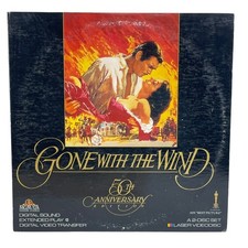 Gone With The Wind LaserDisc 1939 Epic Drama 50th Anniversary MGM/UA