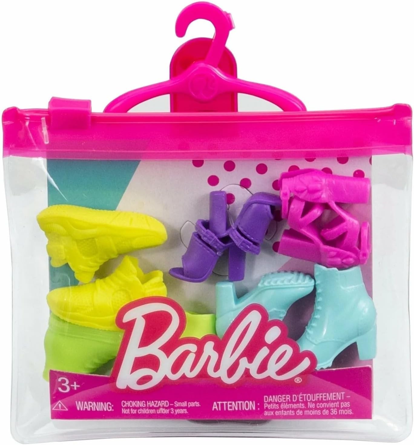Mattel Accessori Barbie Scarpe - 5 Pezzi - Immagine 2