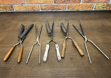 Vintage Antique Thermal Curling Irons from Germany and France - Lot of 5