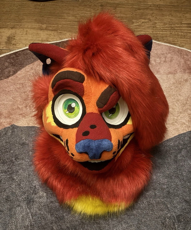 Fursuit cat head w/ Paws, Tail & sleeves (WITH EXTRA)