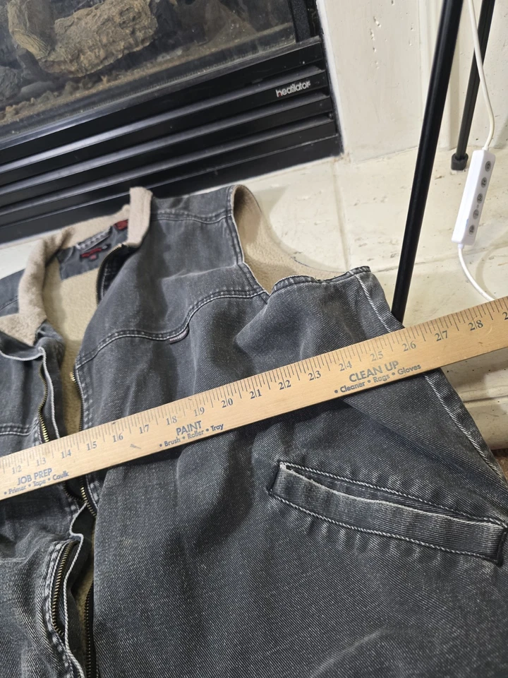 Wolverine Men Upland Vest Denim Outerwear Vests Cotton XXL - Image 4 of 4