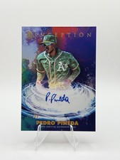 Pedro Pineda - 2021 Bowman Inception - Primordial Prospects Autograph 18/99 A's