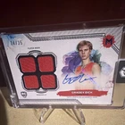 Topps 2023-24 Motif Gradey Dick Raptors Rookie Quad Relic Auto #MQA-GD /35