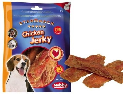 Nobby StarSnack Chicken Jerky 375 g  Hundefutter