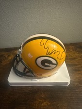 Lil Wayne Signed Green Bay Packers Riddle Mini Helmet Beckett Coa
