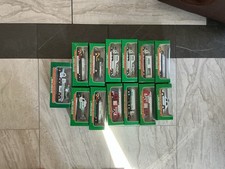 COLLECTION OF 9 HESS MINIATURE COLLECTIBLE VEHICLES NEW IN BOXES ALL 1998 - 2006