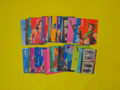 Fortnite 2019 Panini Trading Card TCG Lot of 39
