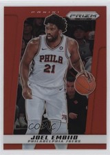 2024-25 Panini Prizm Deca Red Prizm /199 Joel Embiid #196 0o6v