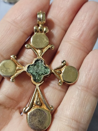 Cross Replica Pendant Greek Cross, Alva Museum Replica from Original