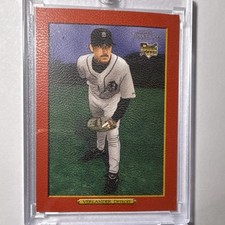 2006 Topps Turkey Red Rookie Red Justin Verlander Tigers #630 Baseball