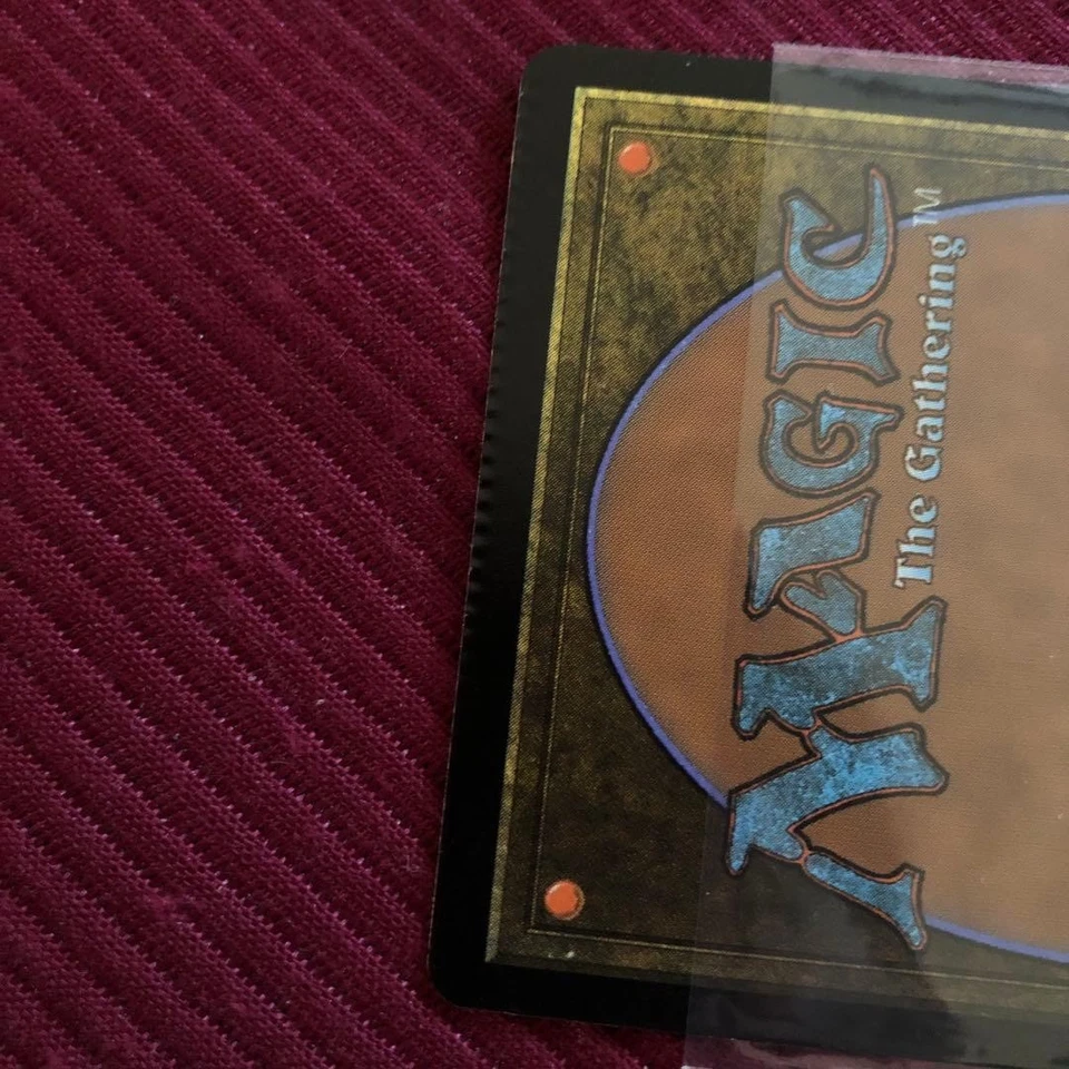 MTG Tunnel Ignus Error Card Mirrodin Japanese Clump Error Used - Image 4 of 4