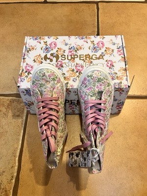 Superga x Love Shack Fancy Girl Sneakers Strawberry Sug Size Euro 33 US 2 NWT
