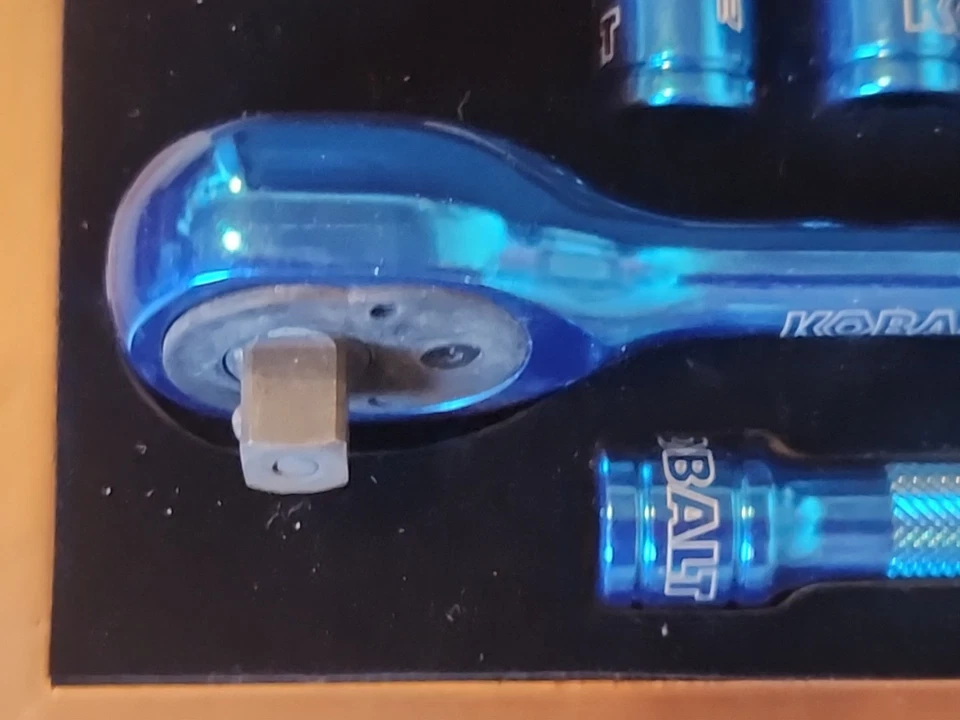 Juego de herramientas Kobalt - NASCAR Se7en 2016 edición limitada azul NUNCA USADO Foto 4 de 4