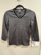 Vintage Roxy Quicksilver Metallic Gunmetal Wo...