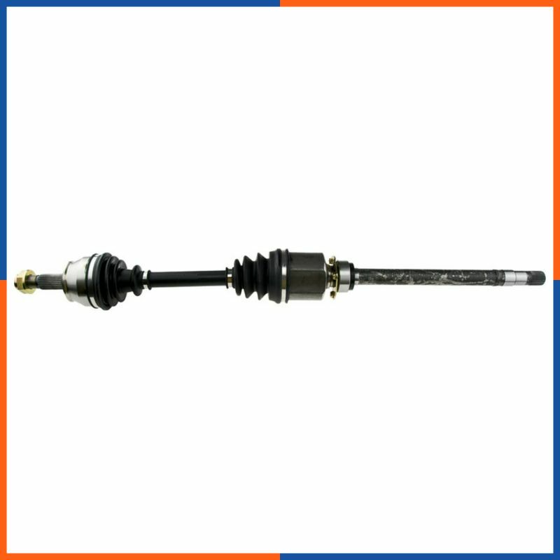 Demi-arbre de transmission droite renforcé anti-vibration pour Fiat