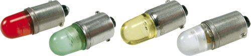 230V Light Indicator BA9s bulb, 0.9W 1100mcd clear - Picture 1 of 1