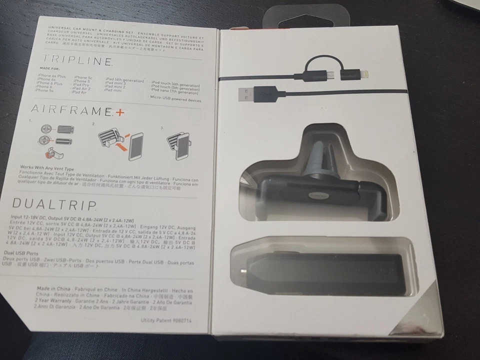Kenu Car Kit Deluxe Universal Car Mount & Charging Set  NEW - Image 2 of 3
