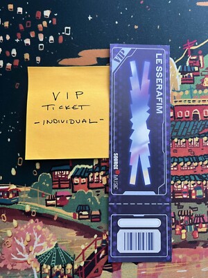 LE SSERAFIM X OVERWATCH 2 - BLIZZCON 2023 (VIP TICKET ONLY) | eBay