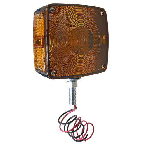 Parafango LED 12 volt e spia di avvertimento montaggio cabina - adatta al trattore Massey - Foto 1 di 6