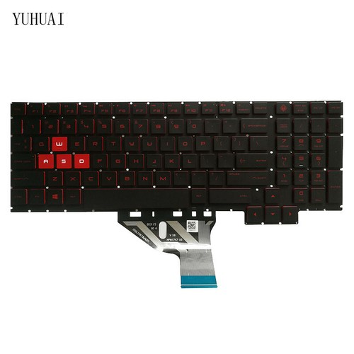 NEW For HP OMEN 15-CE013DX 15-CE011DX 15-CE015DX 15-CE018DX keyboard backlit - Picture 2 of 3