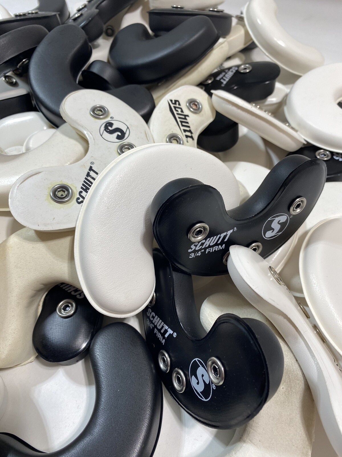 HUGE (92) LOT OF SCHUTT BIKE JP AIR RIDDELL FOOTBALL HELMET JAW PADS