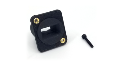 1HE Rackblende Mit 8 Neutrik XLR Durchgangsadaptern (Gebraucht) In - Foto 4