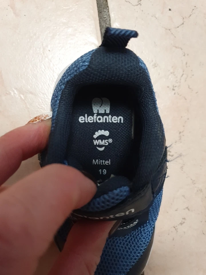 Elefanten Lauflerner Gr.19 blau *neu* - Bild 4 von 4