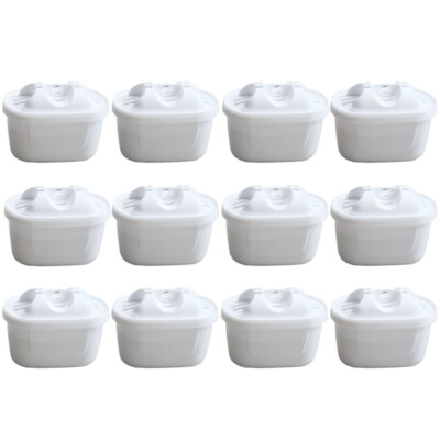 12x  Wasser-Filter für Brita Maxtra, Anna Duomax, AquaCrest AQK07 Filter-Kannen