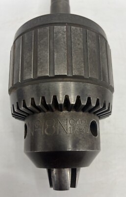 Jacobs Ball Bearing Super Chuck A0204 18N 1/8-3/4 No. 2 & No. 4 (6117)