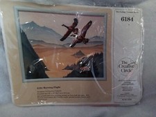 Creative Circle Stitchery Kit 6184 Morning Flight Geese Sealed