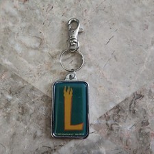 Letter  L  Dangle Clip On Key Chain