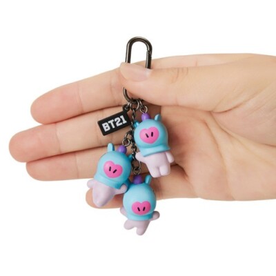 BTS BT21 Official Authentic Mang Figure Keyring Keychain Dangle +