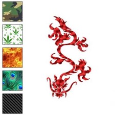Dragon Chinese Tribal, Vinyl Decal Sticker, 40 Patterns  3 Sizes, 231